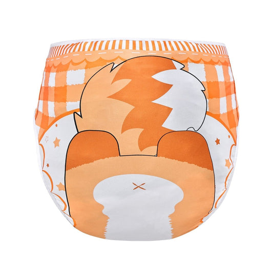 Landofgenie Cute ABDL Diaper Cover - Fox - landofgenie