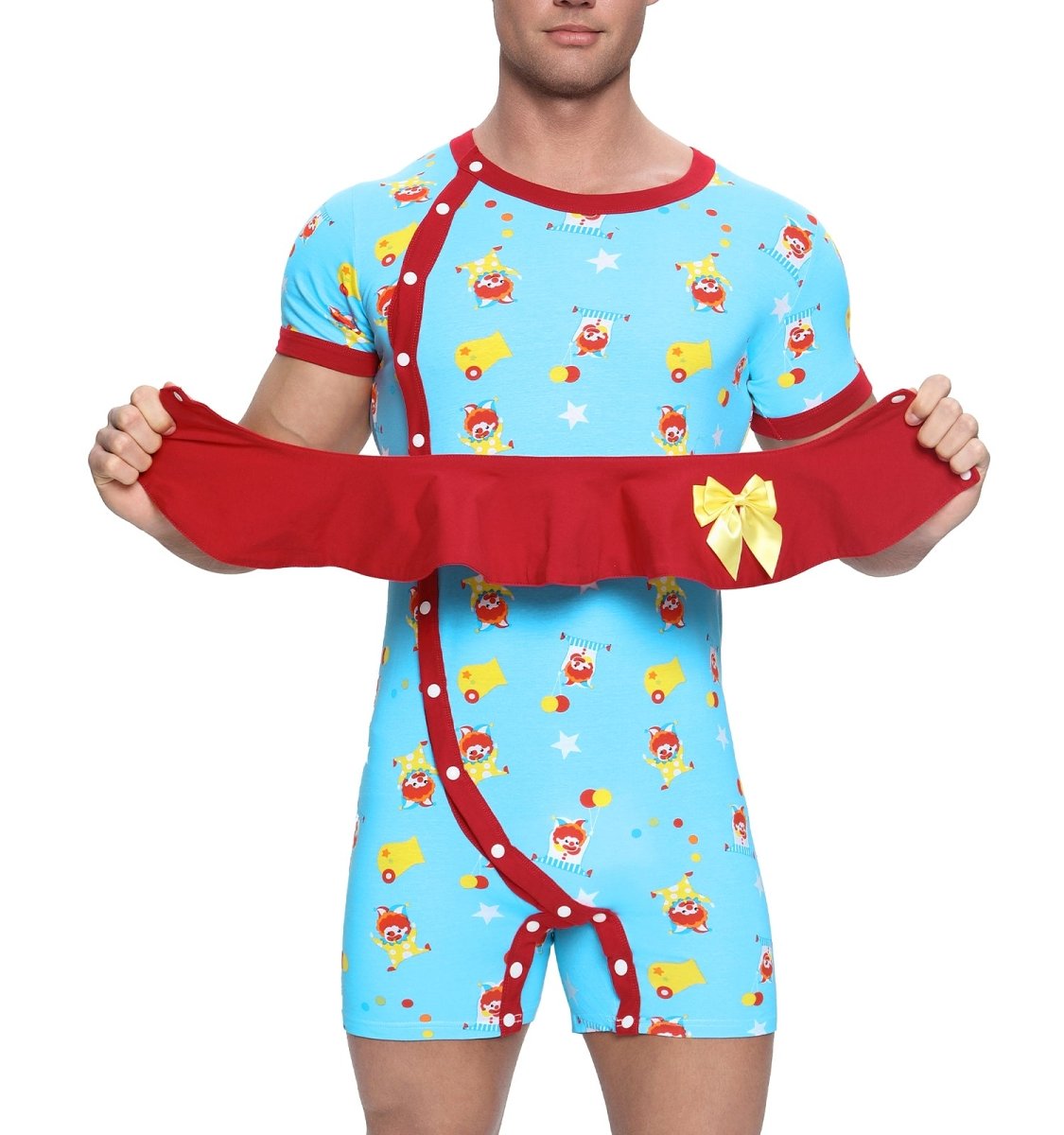 Landofgenie Men Print Onesie - Joker - landofgenie