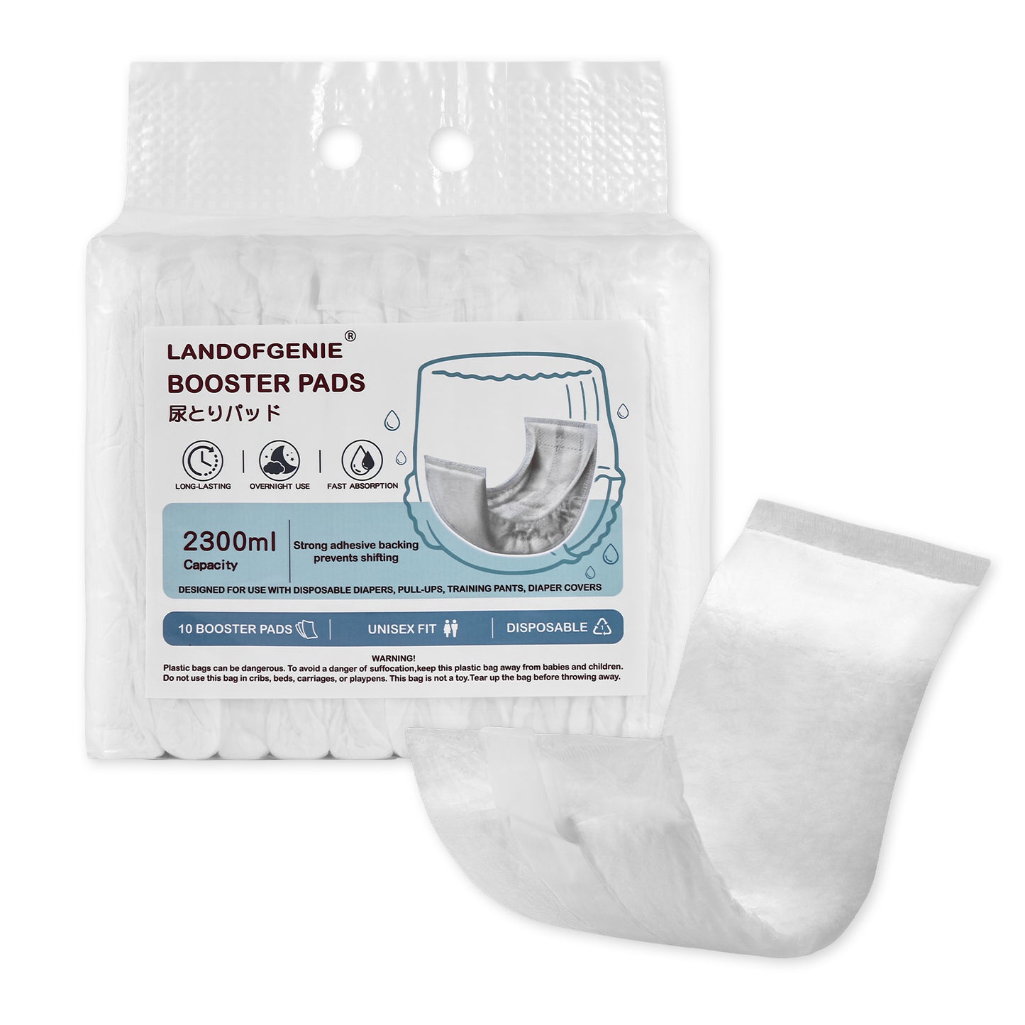Landofgenie  Incontinence Care Pads -10 pack