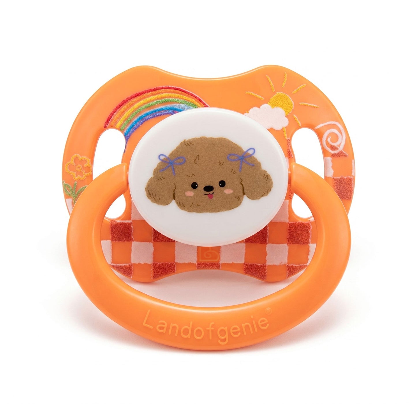 Landofgenie Adult Sized Print Pacifier - Teddy