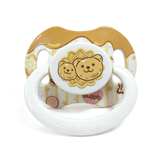 Landofgenie Adult Sized Print Pacifier - Cookies