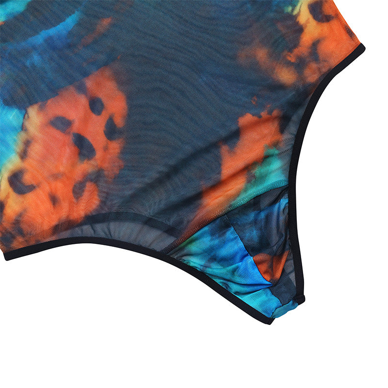 Landofgenie Mens Sexy One Piece Lingerie - Iridescent