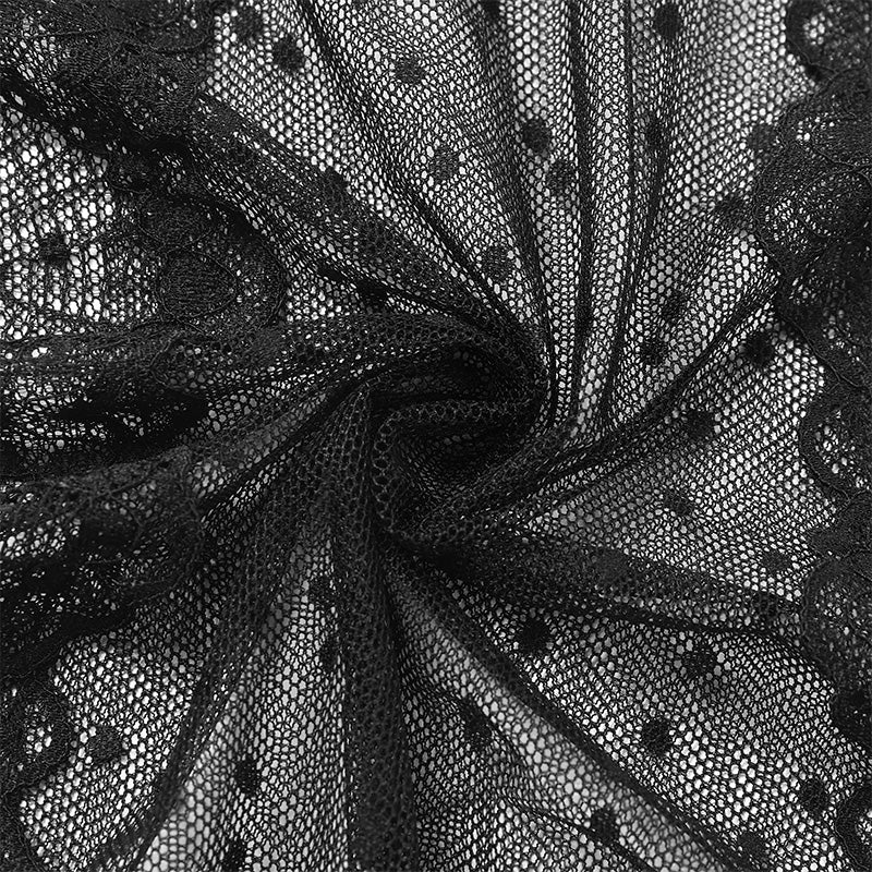 Landofgenie Mens Sexy One Piece Lingerie - tulle lace