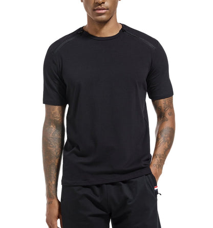 Landofgeni Unisex Port Shirts Post Shoulder Surgery Recovery Shirts - Black - landofgenie
