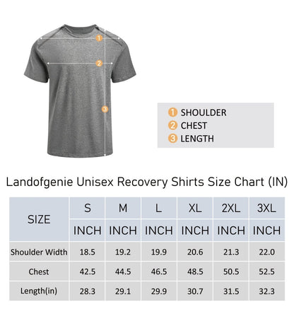 Landofgeni Unisex Port Shirts Post Shoulder Surgery Recovery Shirts - Gray - landofgenie