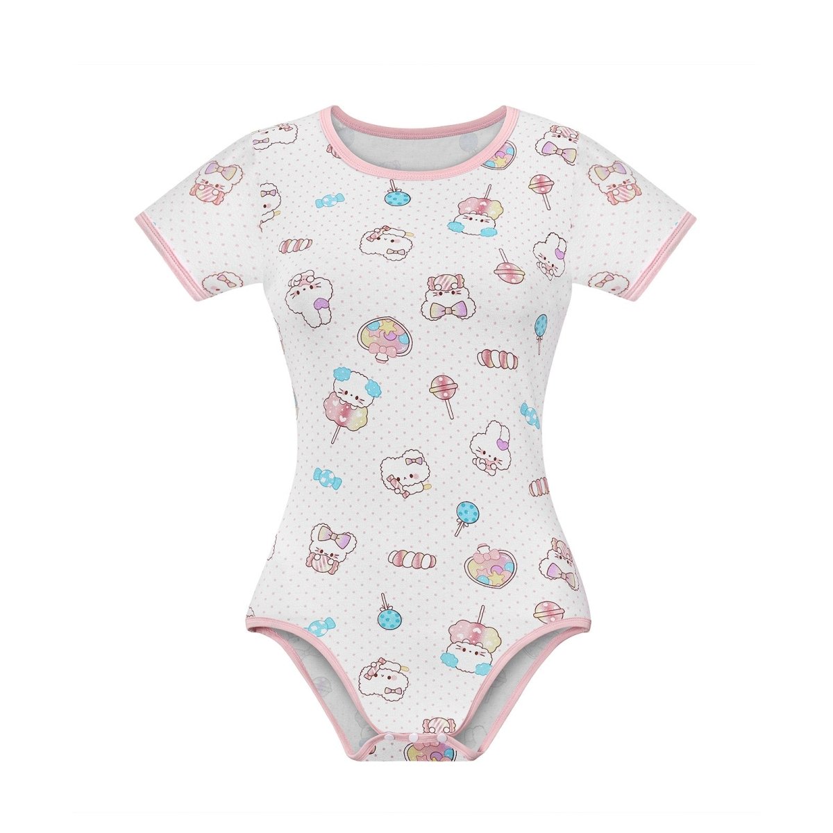 Landofgenie ABDL Onesie Womens - Soft & Cute Animals - landofgenie