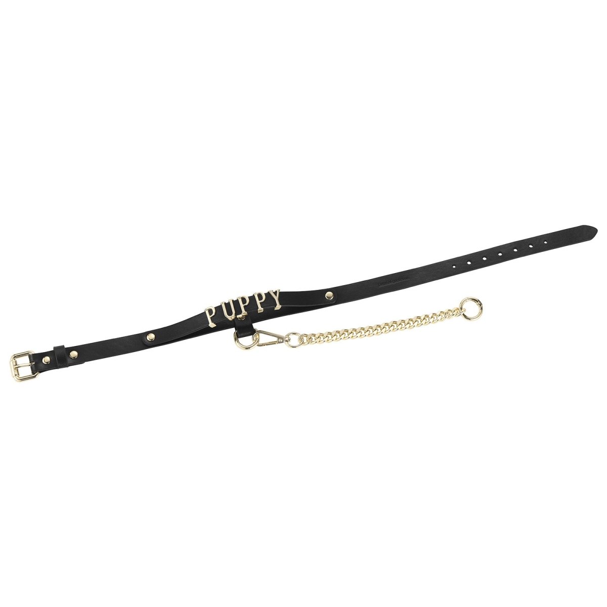 Landofgenie Adjustable PU Leather Decorative Collar - landofgenie