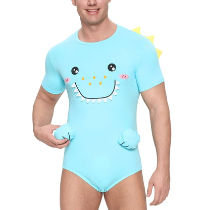 Landofgenie Adorable Dinosaur Romper - landofgenie