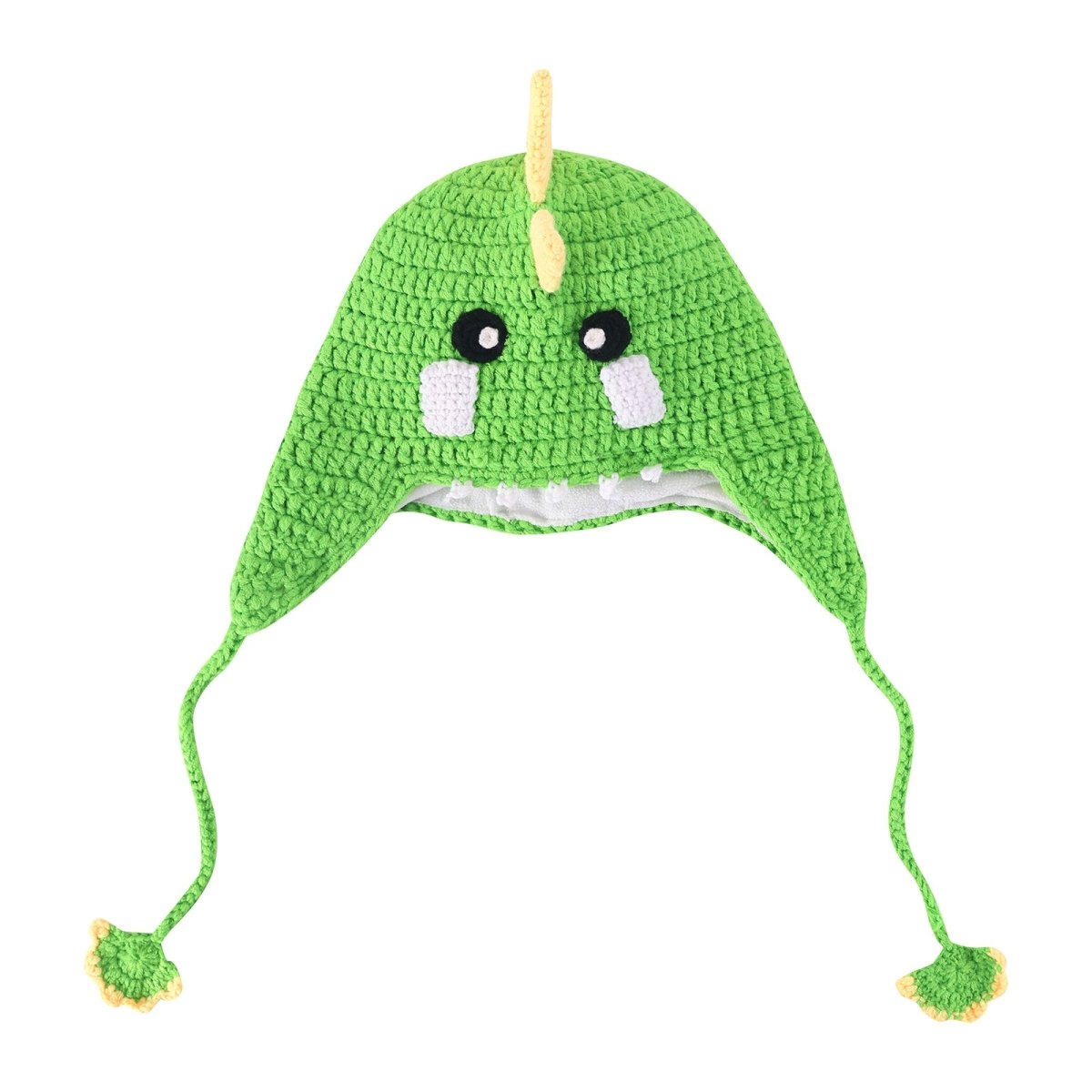 Landofgenie Adult Dino Knitting Cap - landofgenie