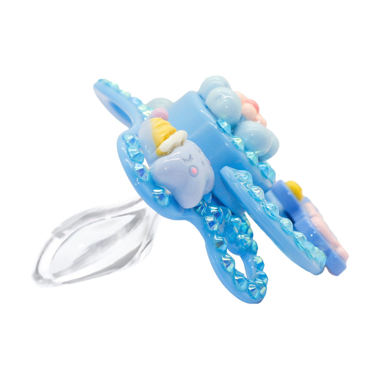 Landofgenie Adult Sized Pacifier -Sweet Blue DIY Paci - landofgenie