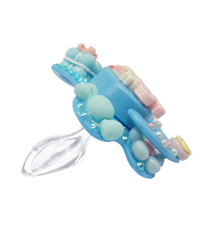 Landofgenie Adult Sized Pacifier -Blue DIY Paci - landofgenie