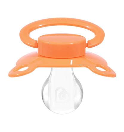 Landofgenie Adult Sized Pacifier - Bone Paci-Bear Orange - landofgenie