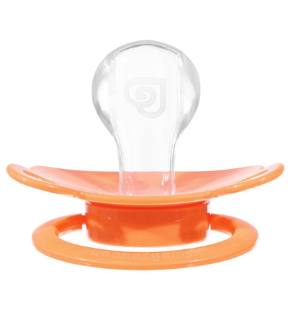 Landofgenie Adult Sized Pacifier - Bone Paci-Bear Orange - landofgenie