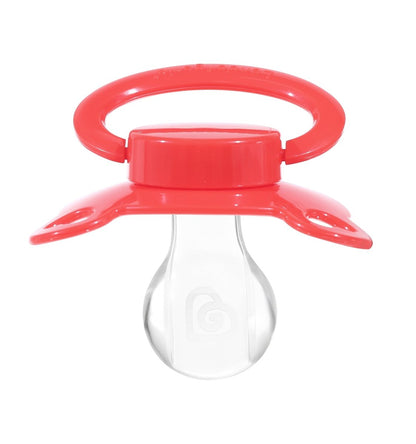 Landofgenie Adult Sized Pacifier - Bone Paci-Bear Red - landofgenie