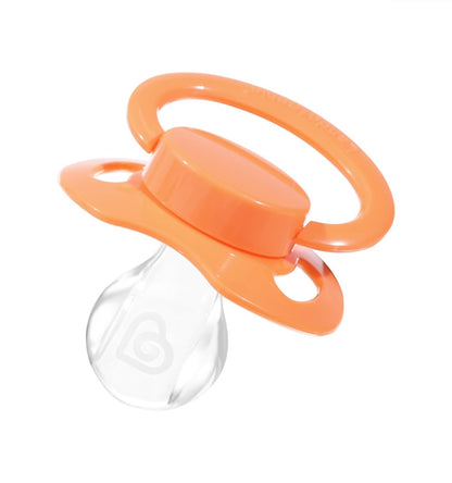 Landofgenie Adult Sized Pacifier - Bone Paci-Bone Orange - landofgenie