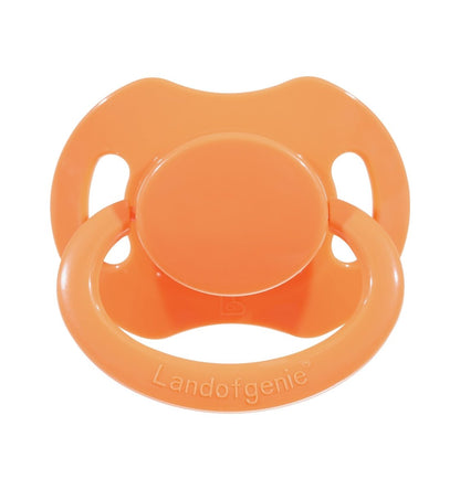 Landofgenie Adult Sized Pacifier - Bone Paci-Bone Orange - landofgenie