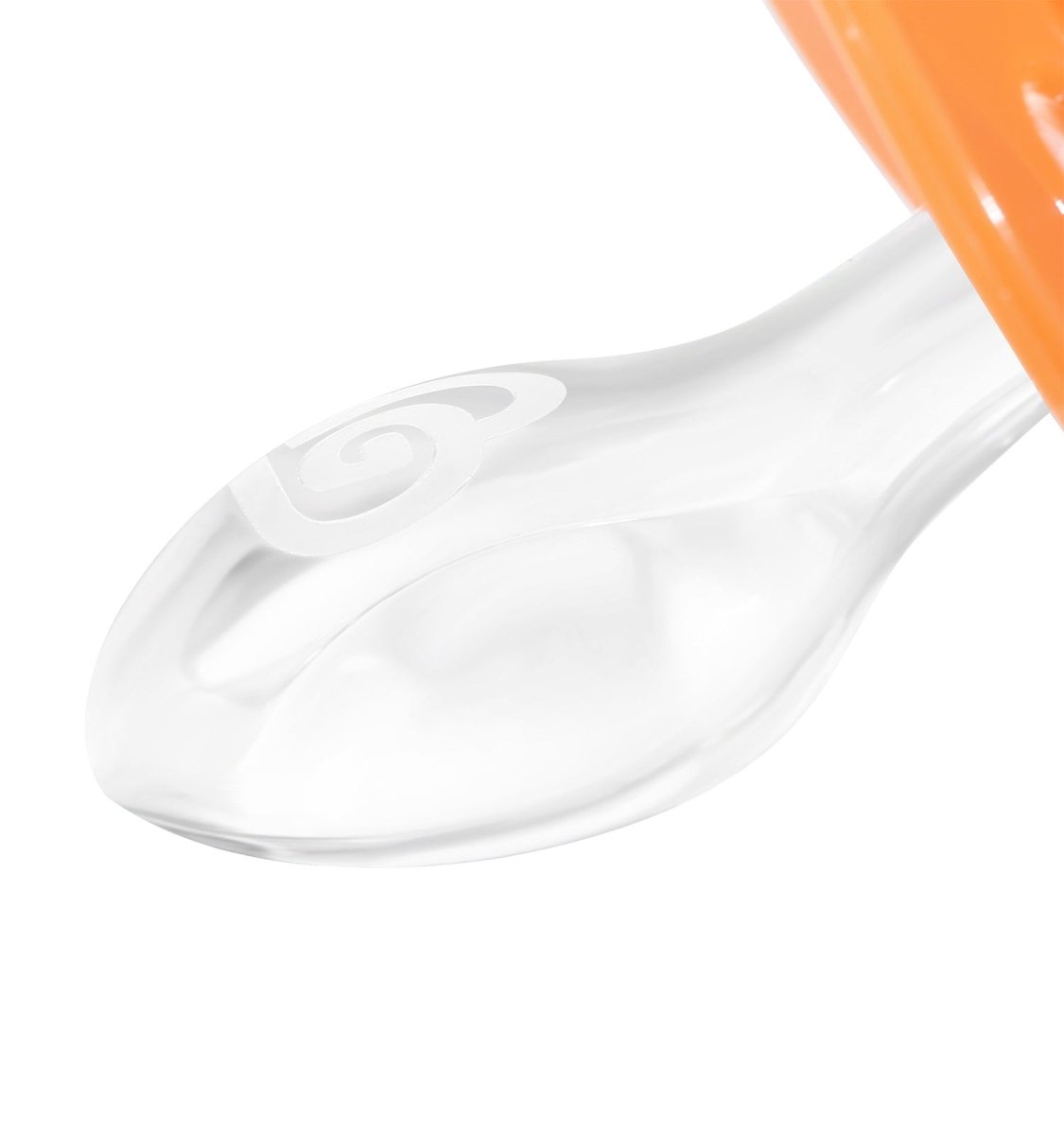 Landofgenie Adult Sized Pacifier - Bone Paci-Bone Orange - landofgenie