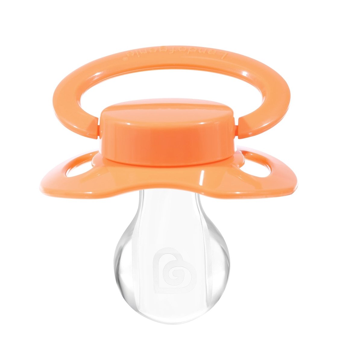 Landofgenie Adult Sized Pacifier - Bone Paci-Bone Orange - landofgenie