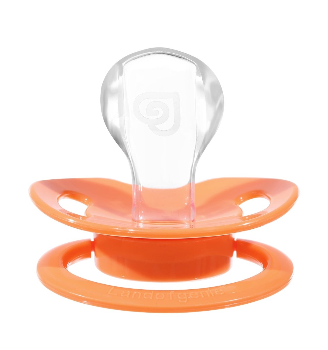 Landofgenie Adult Sized Pacifier - Bone Paci-Bone Orange - landofgenie
