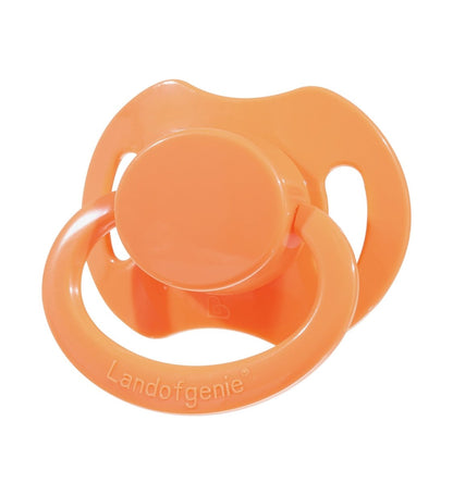 Landofgenie Adult Sized Pacifier - Bone Paci-Bone Orange - landofgenie