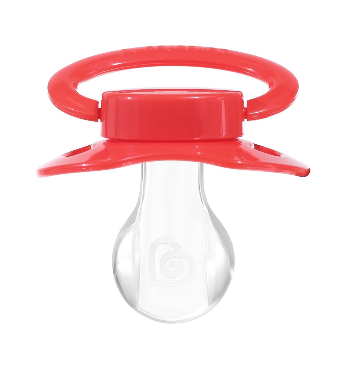 Landofgenie Adult Sized Pacifier - Bone Paci-Bone Red - landofgenie