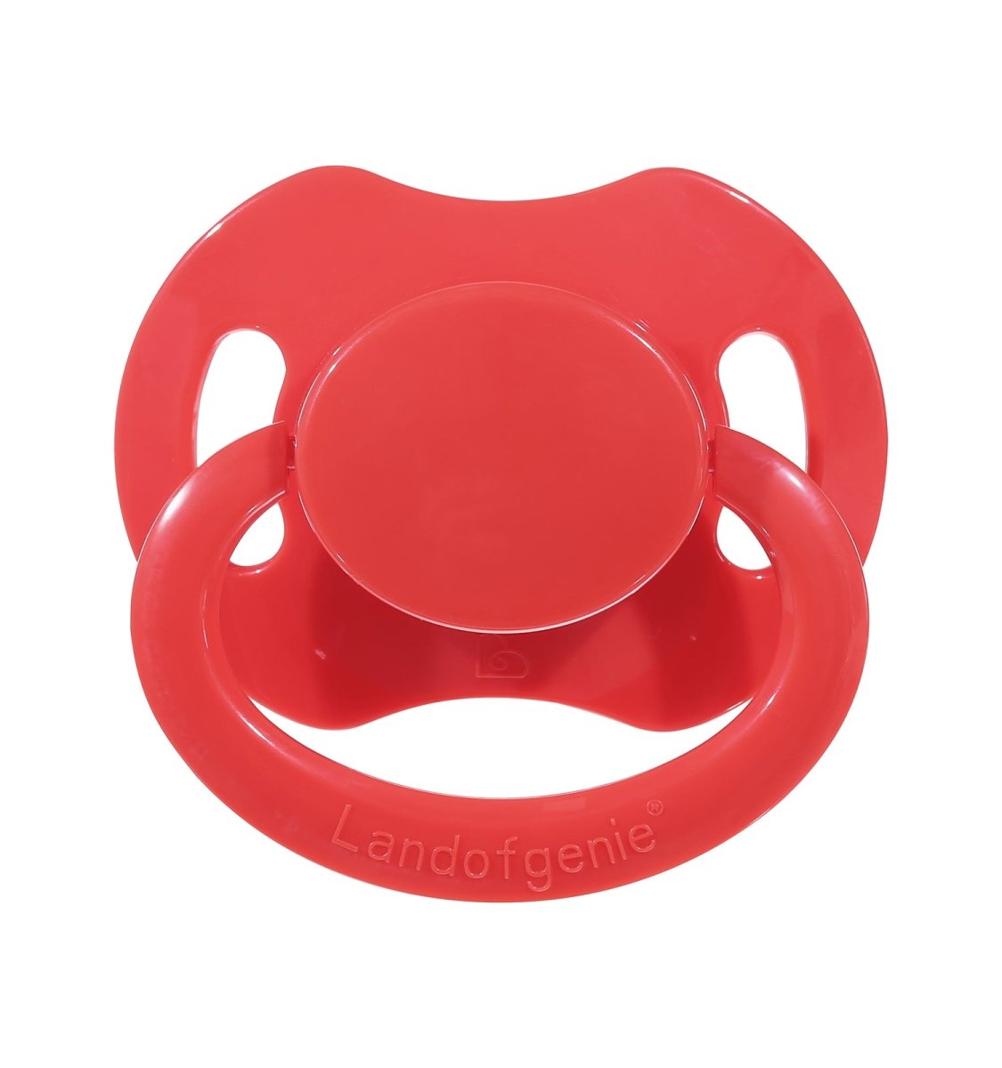 Landofgenie Adult Sized Pacifier - Bone Paci-Bone Red - landofgenie