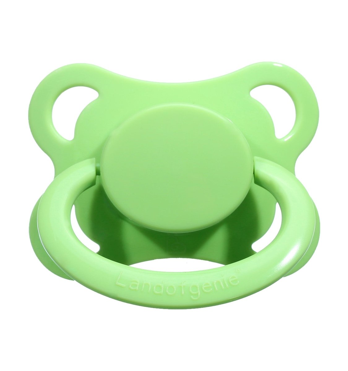 Landofgenie Adult Sized Pacifier - Bone Paci-Moon Green - landofgenie