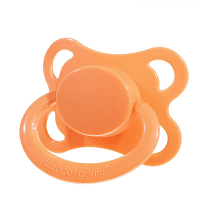 Landofgenie Adult Sized Pacifier - Bone Paci-Moon Orange - landofgenie