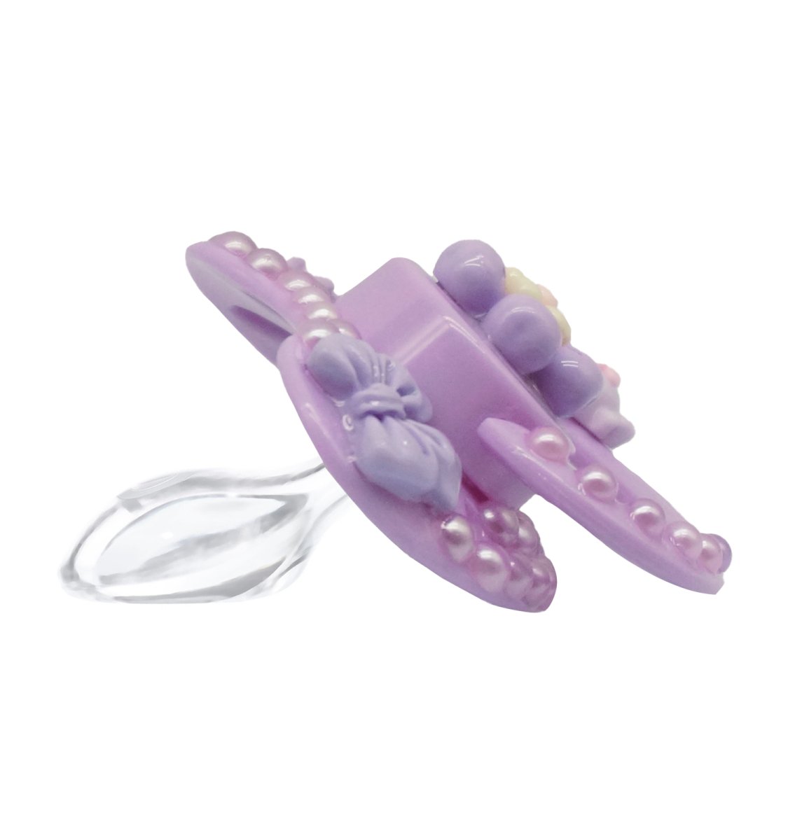 Landofgenie Adult Sized Pacifier -Purple DIY Paci - landofgenie