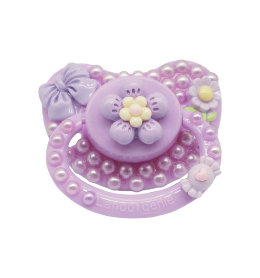Landofgenie Adult Sized Pacifier -Purple DIY Paci - landofgenie