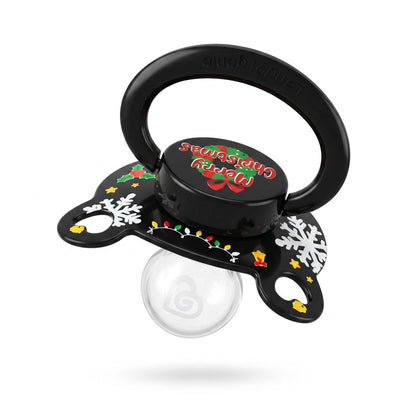 Landofgenie Adult Sized Print Pacifier - Christmas - landofgenie