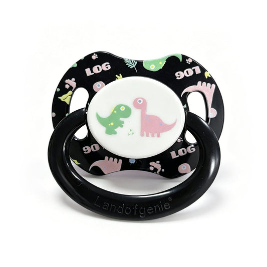 Landofgenie Adult Sized Print Pacifier - Dinosaurs - landofgenie
