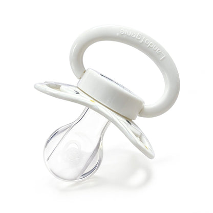 Landofgenie Adult Sized Print Pacifier - Halloween White - landofgenie