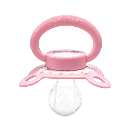 Landofgenie Adult Sized Print Pacifier - Lace Bear - landofgenie