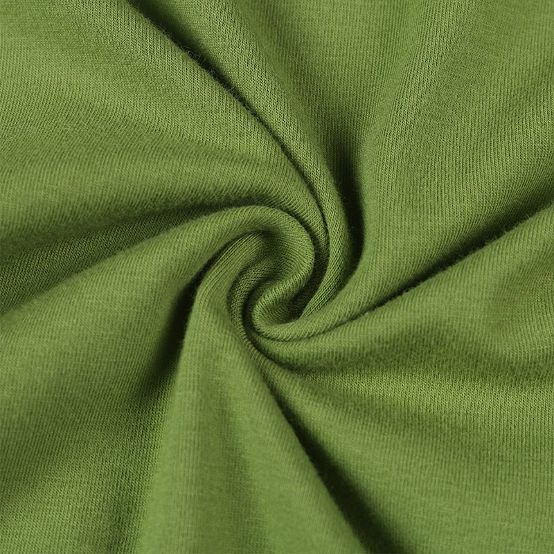 Landofgenie Basic Men Cotton Bodysuit- Green - landofgenie