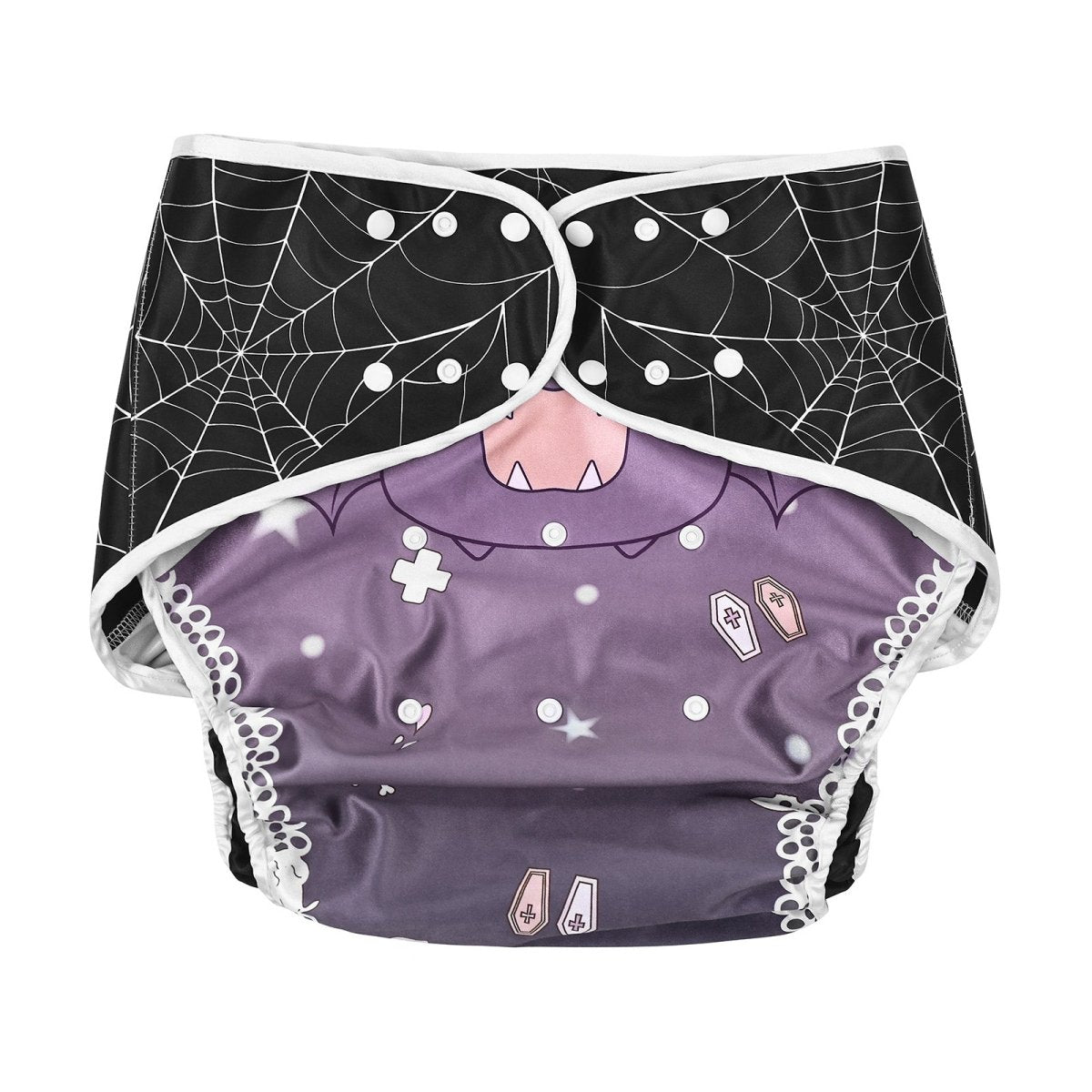 Landofgenie Cute ABDL Diaper Cover - Bat - landofgenie