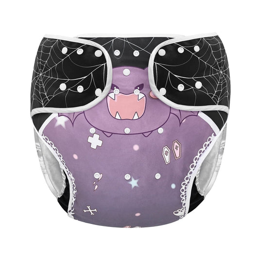 Landofgenie Cute ABDL Diaper Cover - Bat - landofgenie