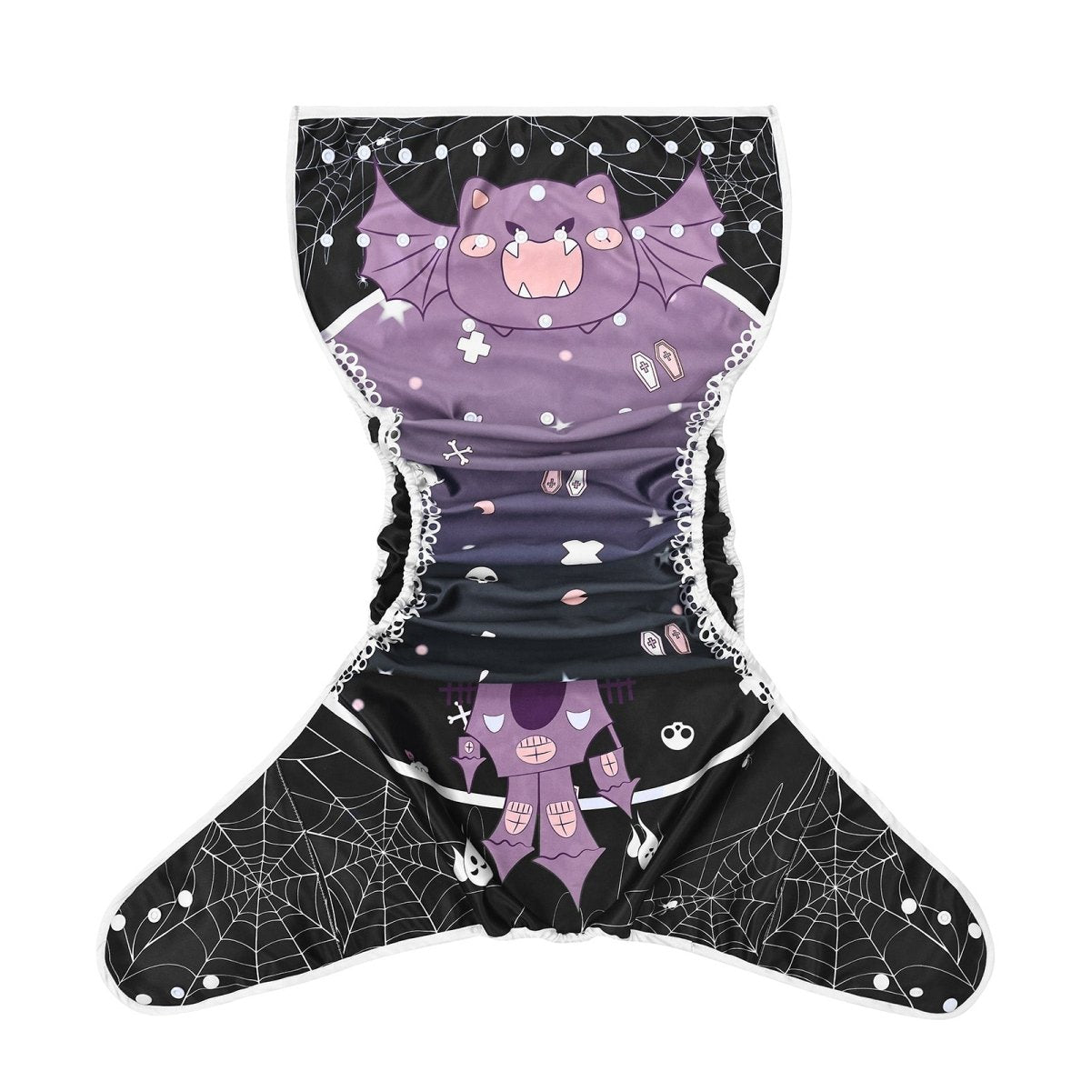 Landofgenie Cute ABDL Diaper Cover - Bat - landofgenie