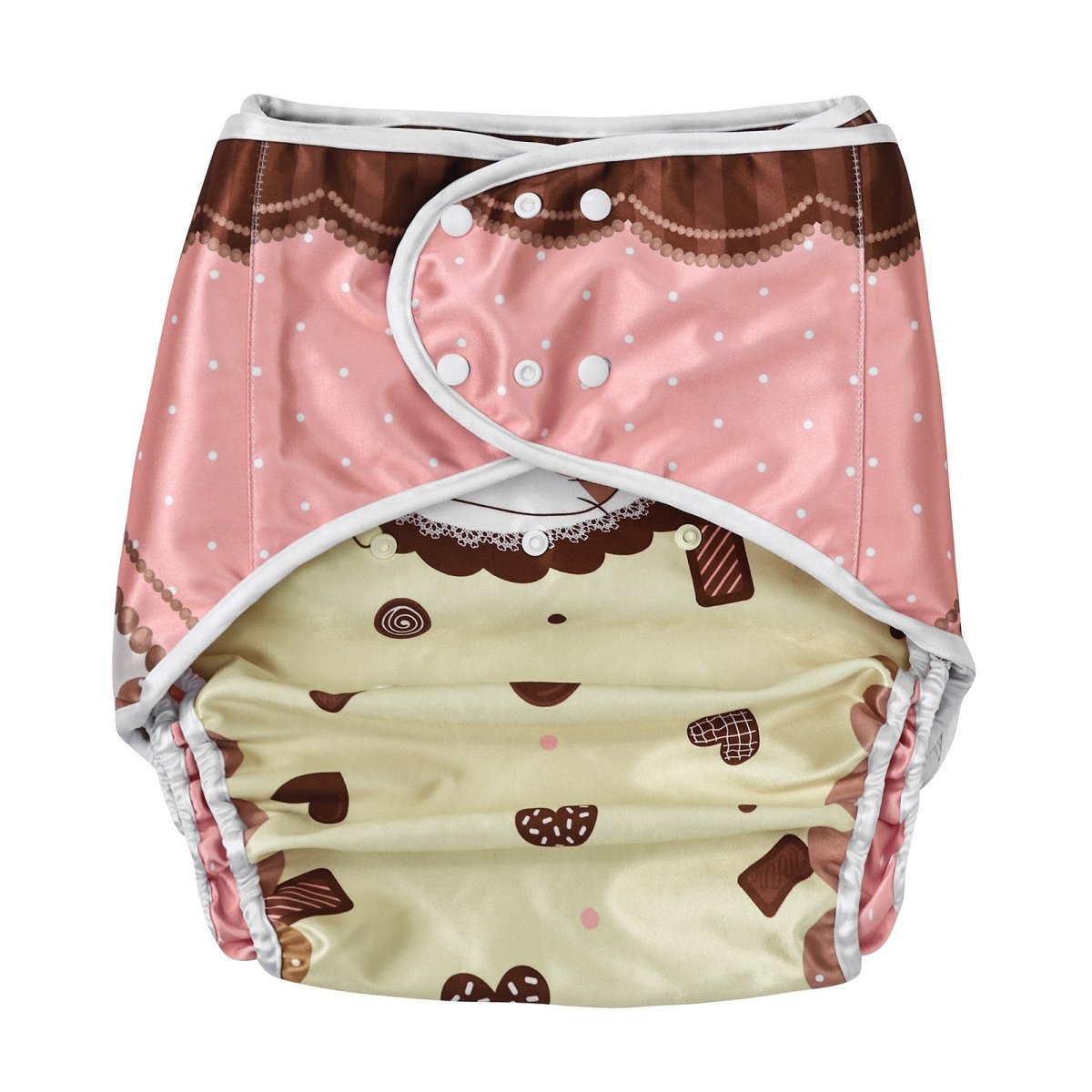 Landofgenie Cute ABDL Diaper Cover - Coffee Cat - landofgenie