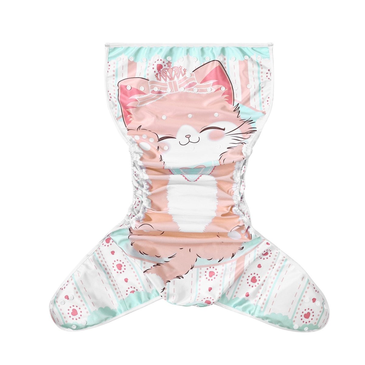 Landofgenie Cute ABDL Diaper Cover - Kitten - landofgenie