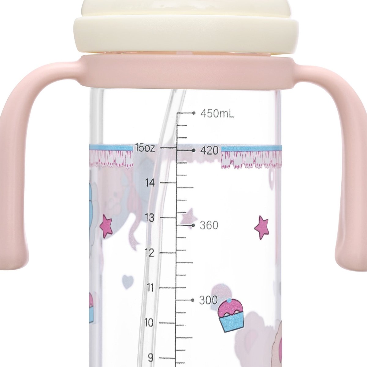 Landofgenie Cute Adult Glass Bottle - Bear - landofgenie