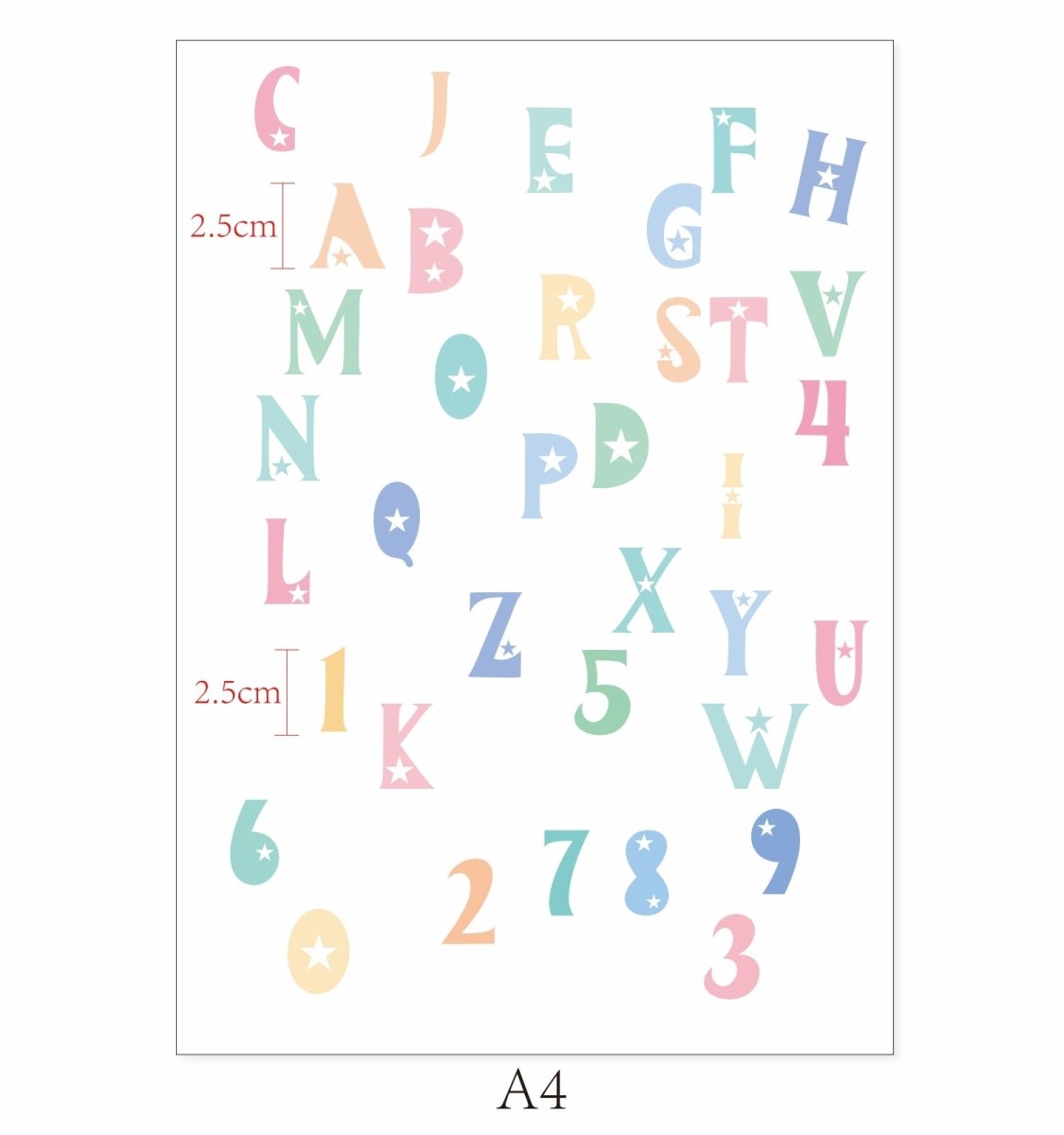 Landofgenie DIY Art Cartoon Cute Stickers - landofgenie