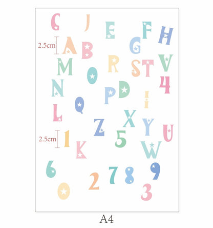 Landofgenie DIY Art Cartoon Cute Stickers - landofgenie