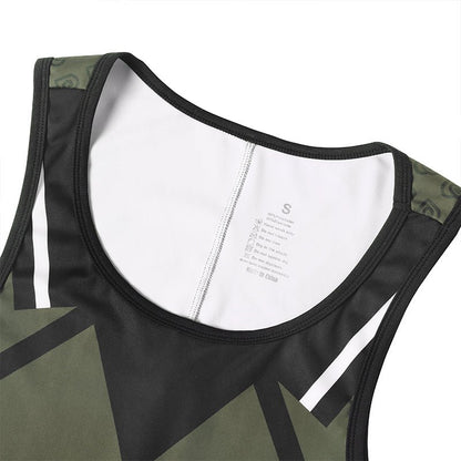 Landofgenie Landofgenie Take Down Singlet Jock -Green - landofgenie