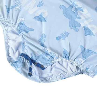 Landofgenie Long Sleeve Men Cotton Onesie - Dinosaur - landofgenie