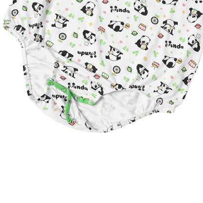 Landofgenie Long Sleeve Men Cotton Onesie- Panda - landofgenie