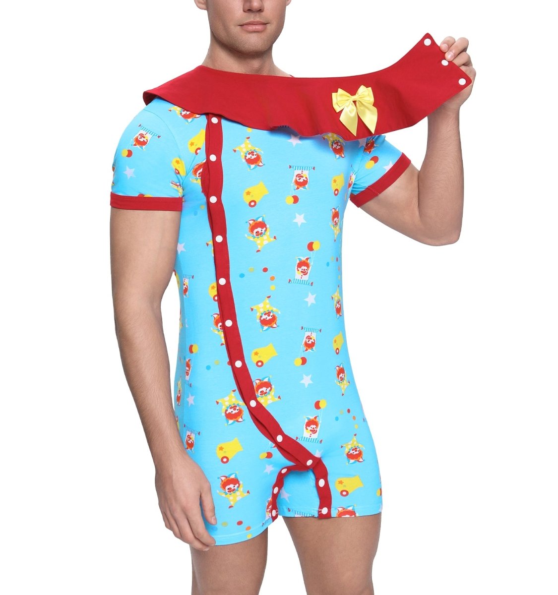 Landofgenie Men Print Onesie - Joker - landofgenie