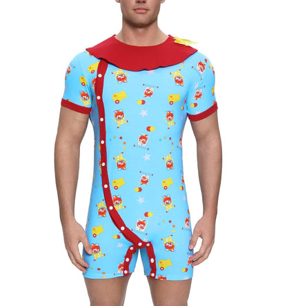 Landofgenie Men Print Onesie - Joker - landofgenie