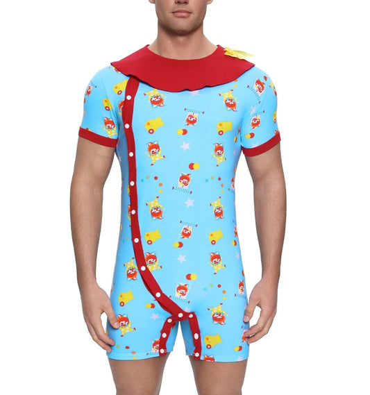 Landofgenie Men Print Onesie - Joker - landofgenie