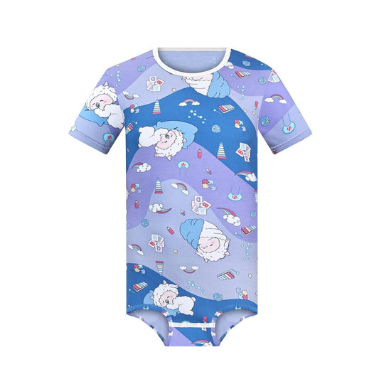 Landofgenie Men Print Onesie - Lamb - landofgenie